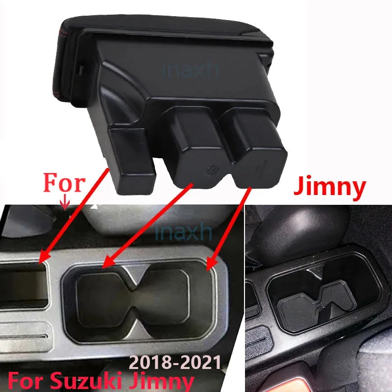 Für suzuki jimny armlehne box für suzuki jimny jb74 auto armlehne 2023 2022  2021 2020 2019 2018 2017 aufbewahrung sbox autozubehör - AliExpress