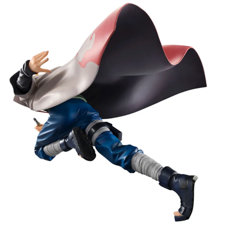 Аниме Наруто Namikaze Minat Yondaime Hokage ПВХ фигурка отца Наруто Коллекционная модель игрушки A173