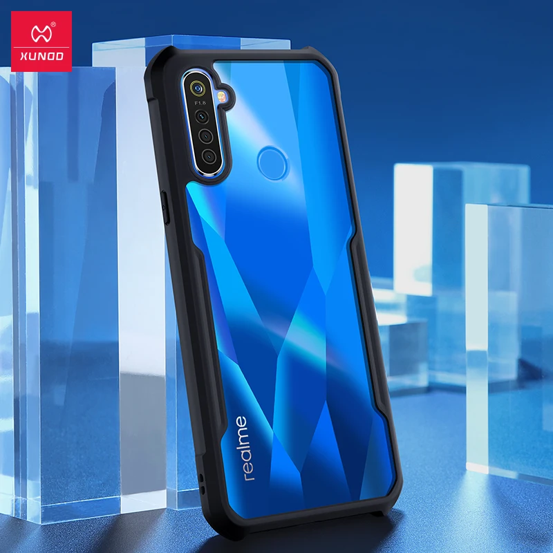 Xundd противоударный чехол для Realme 6i Чехол защитный прозрачный подушка