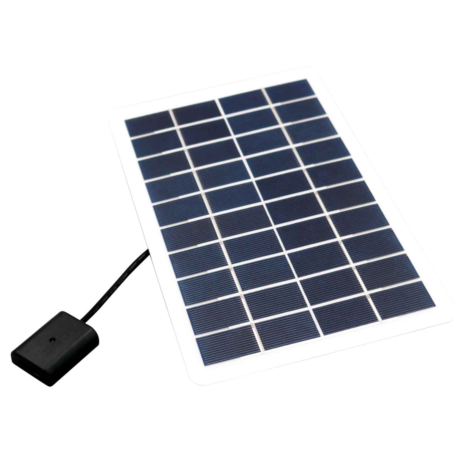 5W 5V Power Bank Zonnepanelen Oplader Met Usb poort Solar Batterij Opladen Mobiele Android voor Iphone Huawei|Zonnecellen| - AliExpress