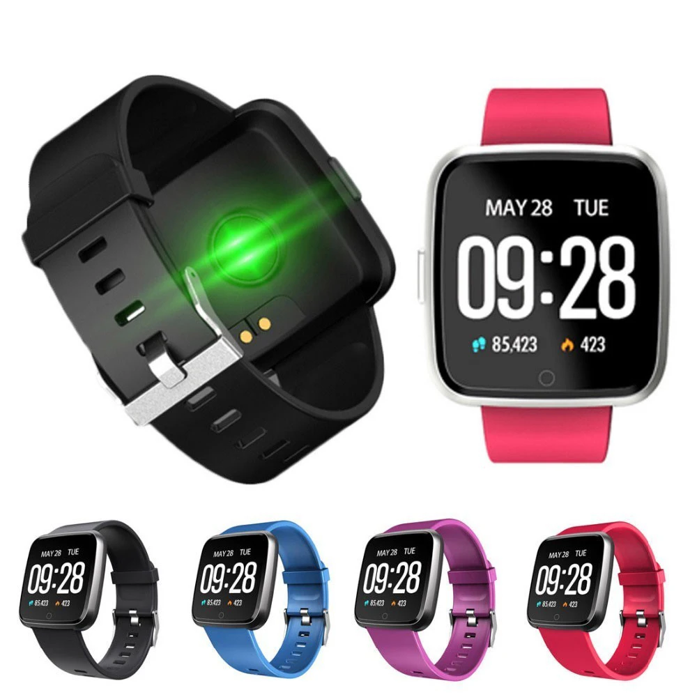 

Y7 Bluetooth Smart Watch Heart Rate Blood Pressure Sleep Monitor Waterproof Color Screen Smartwatch Sport Band For Ios Android