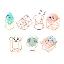 Макияж Красота яйцо пуховка губка Дисплей Стенд сплав сушилка косметический держатель спонжа Прямая