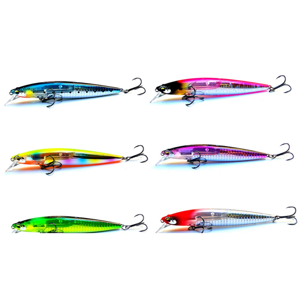AYWFISH-̳ 130mm 19.2g ΰ ϵ ũ ̳, Wobblers ο ÷ ̵ Ͻ  3D   öƽ  ̳