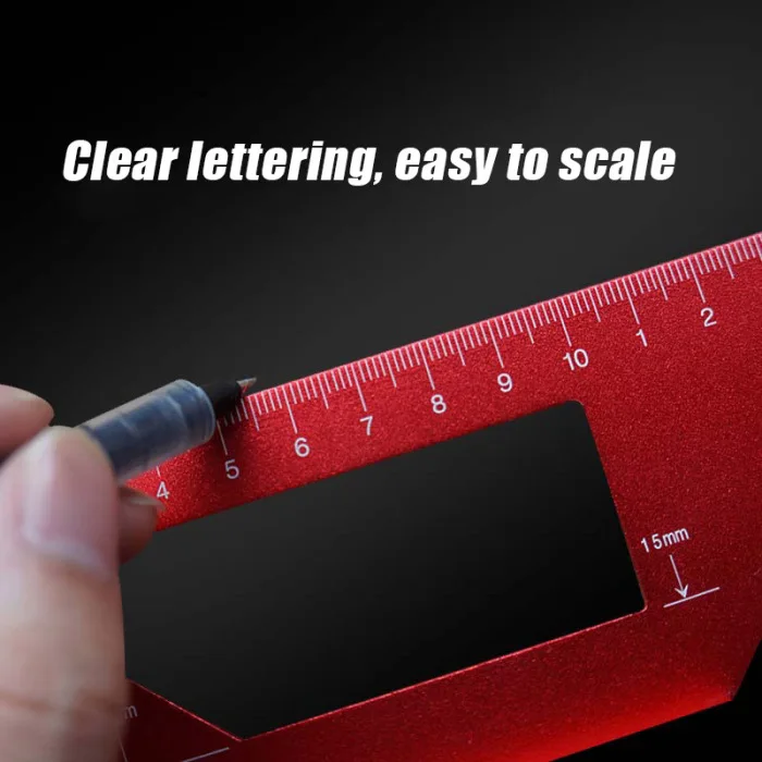 T-type Scriber направляющая многофункциональная 45 90 градусов Угловые инструменты для работы по дереву измерения LKS99
