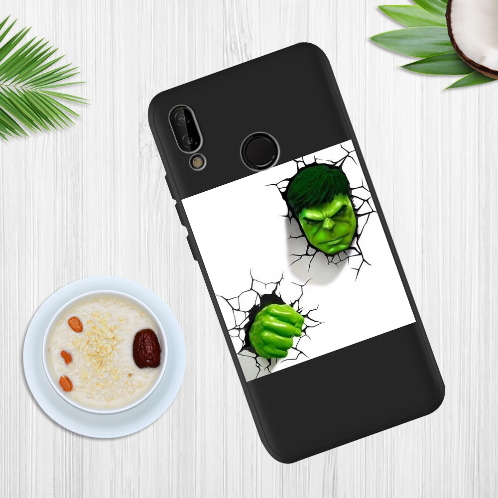 С героями комиксов Марвел, с принтом в виде Человека-паука, huawei P8 P10 P20 P30 Коврики 10 20 Honor 8 8X 9X 8C 9 V20 30 10 Lite Plus Pro Чехол для телефона чехол coque из мягкой кожи - Цвет: H0678