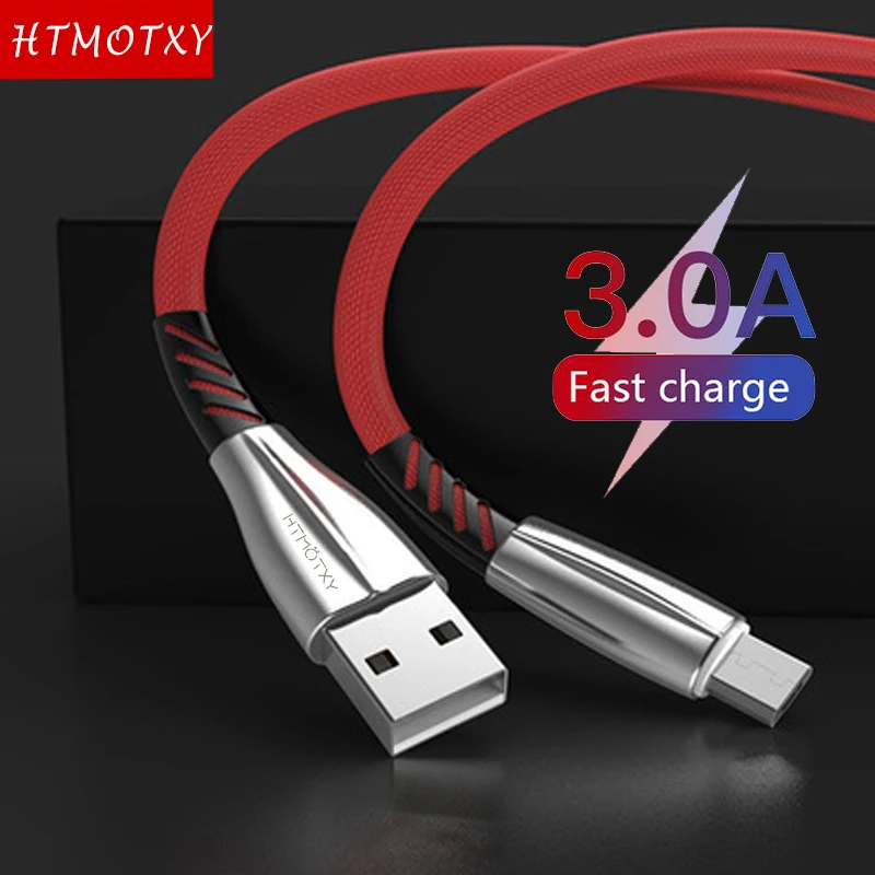 

HTMOTXY 2m Fast Charging Cable For iPhone 7 8 6 6s Plus 11 PRO XR X XS MAX 5 5S SE iPad Cable Charger Data Wire Fast Charge 3.0A
