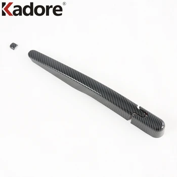 

For Ford Explorer 2020 2021 ABS Carbon Fiber color Rear Window Wipers Cover Trims Car Tail Wiper Strip Exterior Accessories