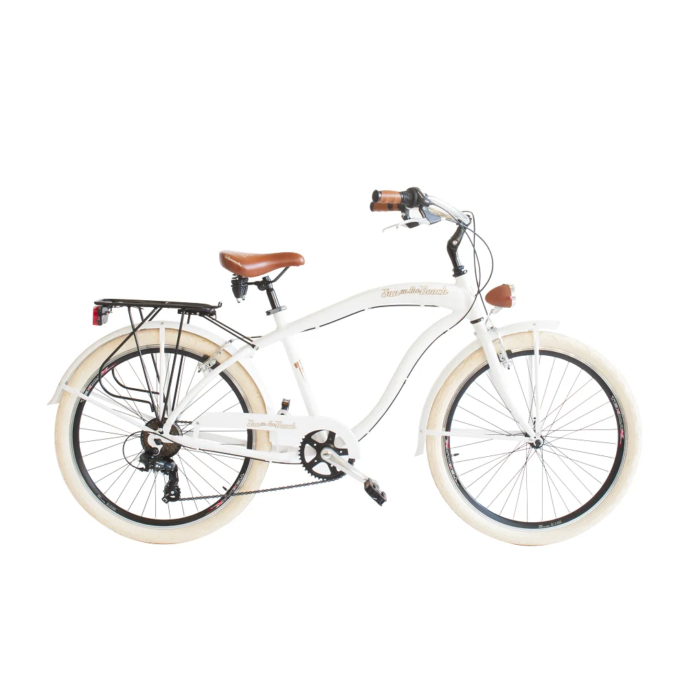 Bike Via Veneto VV790L CRUISER-aluminum frame, 6 velocities, V-brake brakes, model man