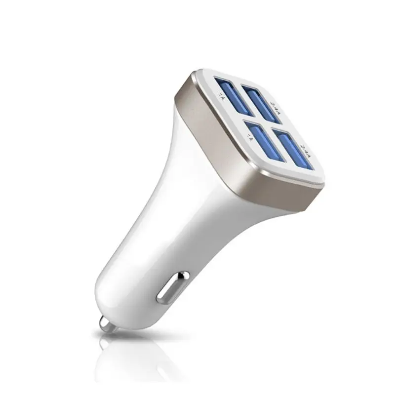 OOTDTY автомобильное зарядное устройство 4 USB порта умное зарядное устройство адаптер питания зарядка для мобильного телефона планшета gps USB зарядное устройство портативное зарядное устройство