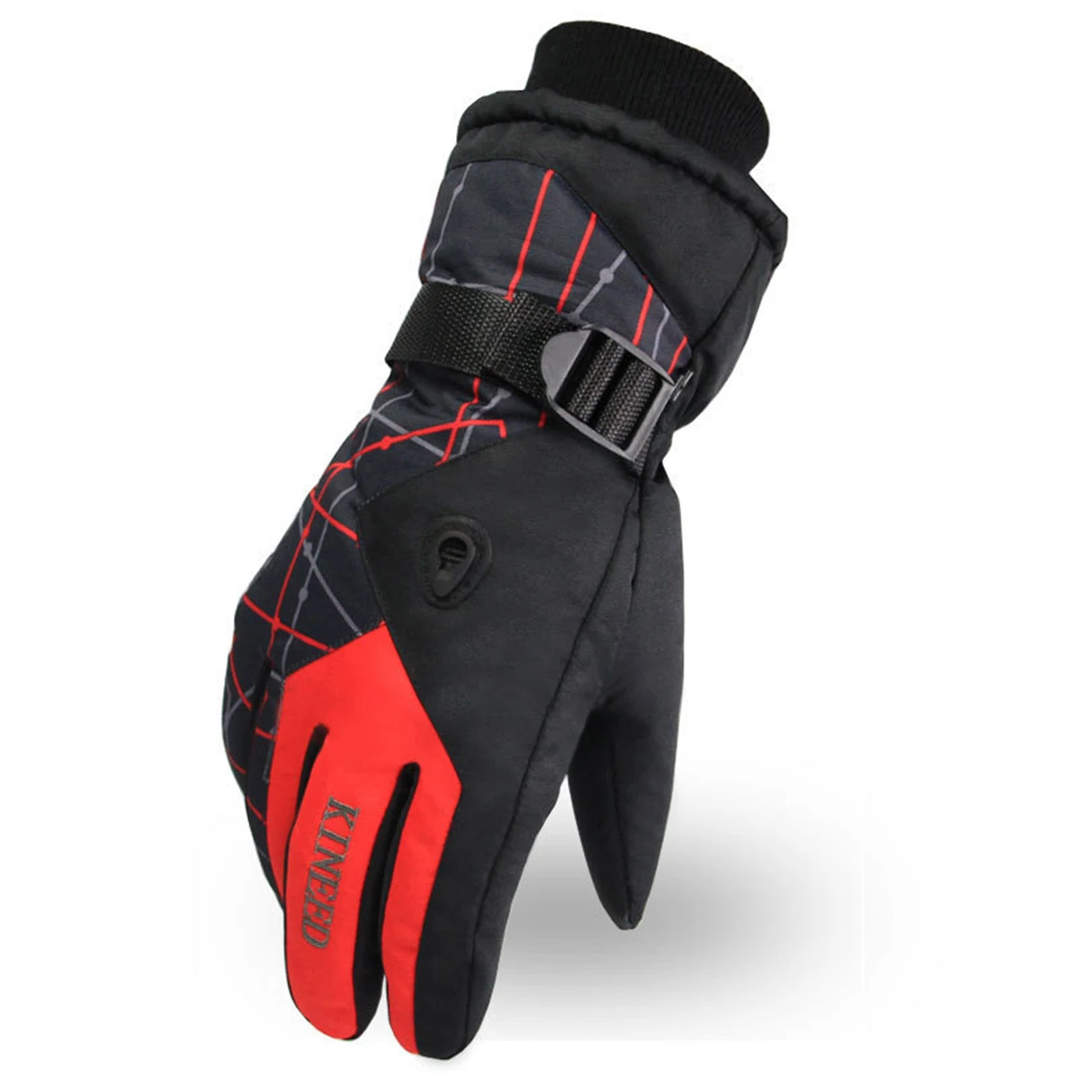 Men red Перчатки для мотоциклистов, мужские перчатки для мотокросса, мотокросса, мотоциклетные перчатки, зимние теплые Перчатки для мотоциклистов - Цвет: Men red