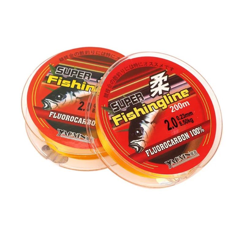 Fil De Pêche Fluorocarbone Cristal Clair – 150m, 0.12mm / 2.65kg, Monofil Transparent