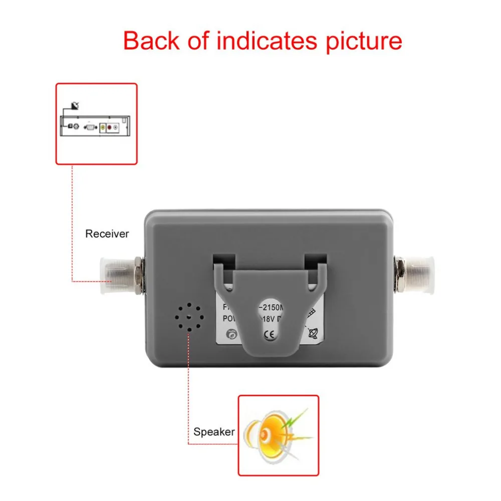 Portable Digital LCD DVB-T JS-SF05 Mini Digital TV Antenna Satellite Signal Finder Meter SATLink TV Signal Searcher Tool