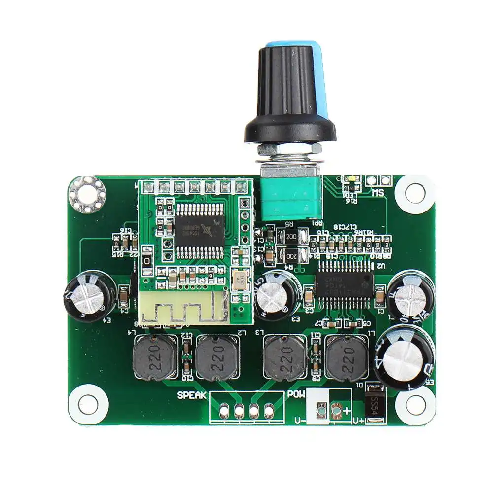 LEORY TPA3110 30 Вт+ 30 Вт bluetooth цифровой стерео аудио Мощность модуль усилителя 12 V-24 V автомобиль для USB Динамик Портативный Динамик