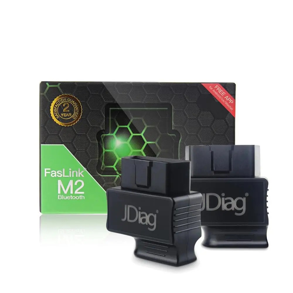 Считыватель кодов OBDII автомобильный диагностический сканер OBD2 Bluetooth 4 0 JDiag Faslink M2 PK
