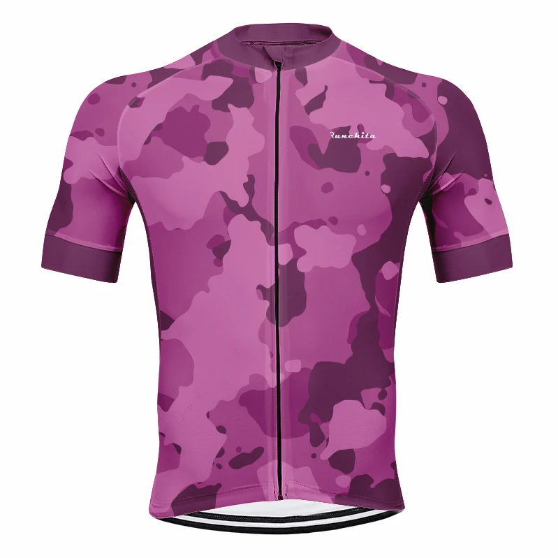 RUNCHITA команда Велоспорт Джерси Pro короткая одежда Ropa Ciclismo для мужчин Bicicleta велосипед Mtb дорожный велосипед Комплект Одежда Майо - Цвет: H