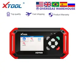 XTOOL HD900 сверхмощный считыватель кодов компьютера грузовых автомобилей Авто диагностическое устройство инструмент Автомобильный сканер