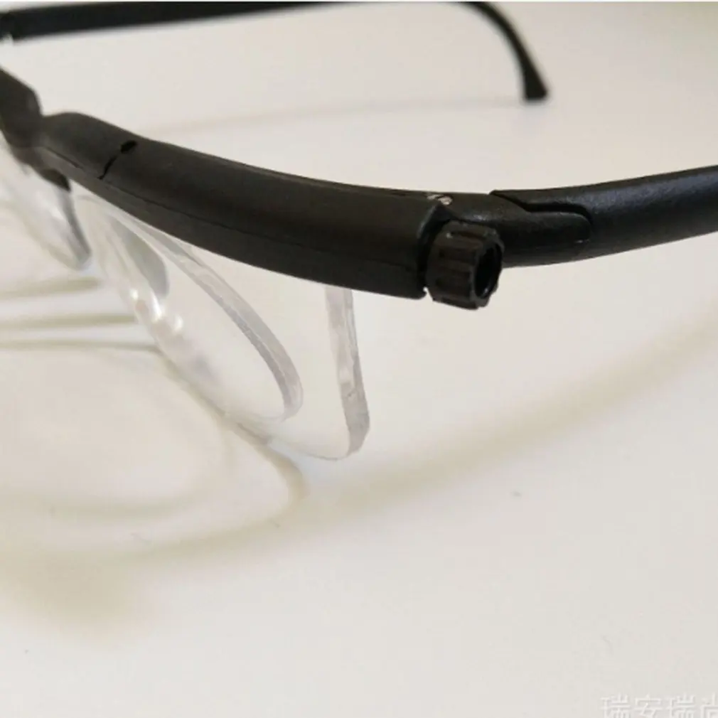 Регулируемые практичные градусные очки универсальная коррекция фокусного расстояния близорукость очки для пресбиопии универсальные