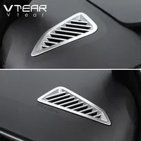 Vtear Dashboard Front Air Outlet Cover Interior Decoration Car Styling Accessories Trim ABS Parts For Toyota Corolla Sedan 2023 5