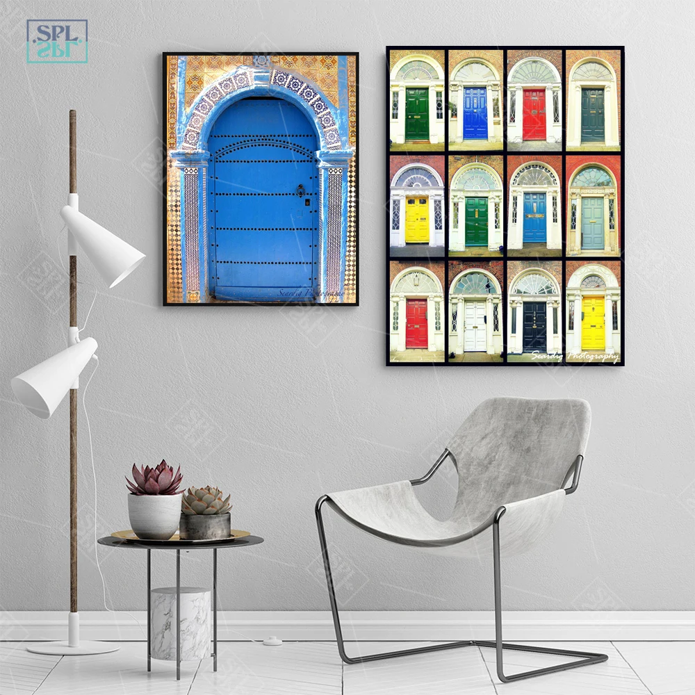 Modern-Art-Wall-Ancient-Gate-Morocco-Canvas-Painting-Posters-Artwork-Pictures-Printed-for-Living-Room-Bathroom (1)