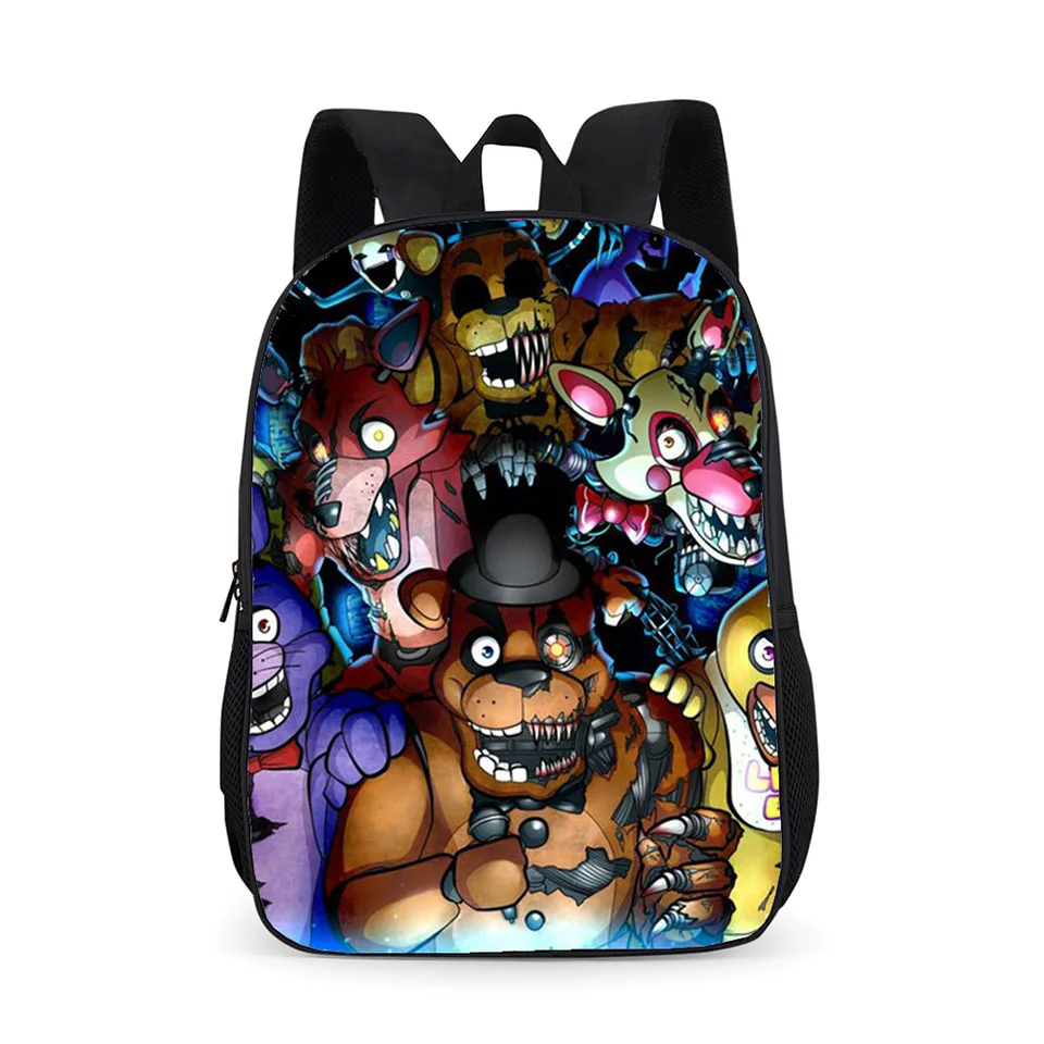 LUOBIWANG Five Nights At Freddy's детский школьный рюкзак для мальчиков и девочек, Водонепроницаемый Школьный рюкзак, сумка для книг