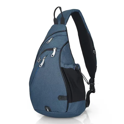 Shoulder Crossbody Bag Men's Burglar Men Female Large Capacity Man's Chest Bag Casual