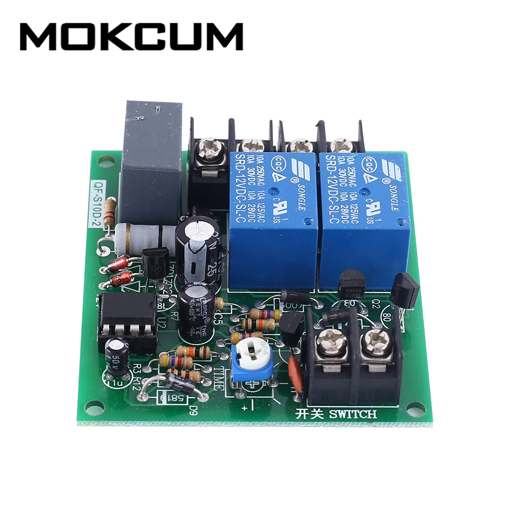 AC 220V 10A 2 Channel 2CH Power Time Sequence Board 10s Adjustable
