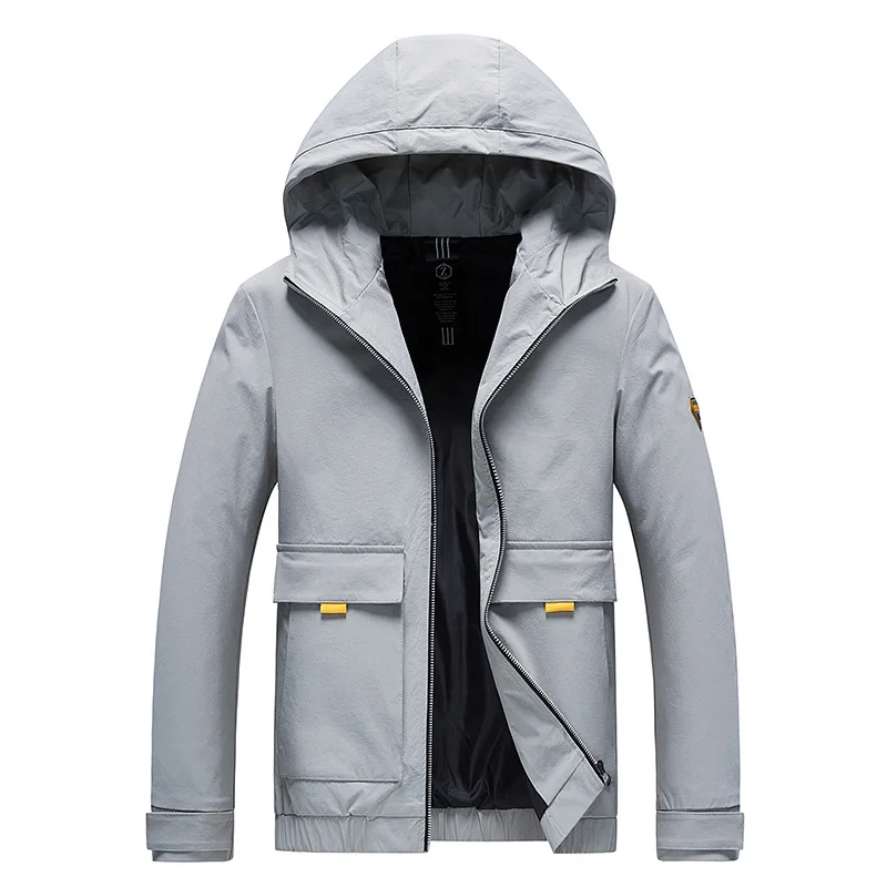 Новые Большие размеры M~ 6XL Демисезонный Для мужчин s Повседневное Толстовка Куртка мужская Для мужчин пальто европейский