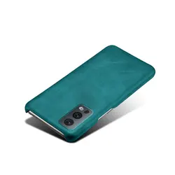 Luxury Vegan PU Leather Slim Case - Wearable and Stylish Cover for OnePlus Nord 2 5G (Green)