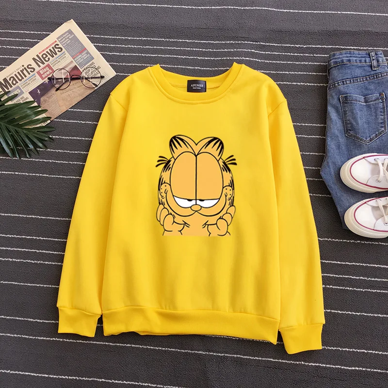 Для женщин Harajuku Толстовка с капюшоном и героями мультфильмов, милая Толстовка пуловер спортивный костюм эстетическое уличная Kawaii худи свободного кроя из Лидер продаж;