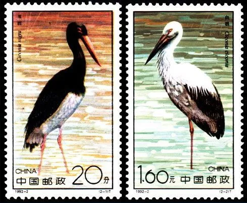 

2 PCS SET marabou 1999-2 China Post Stamps Postage Collection