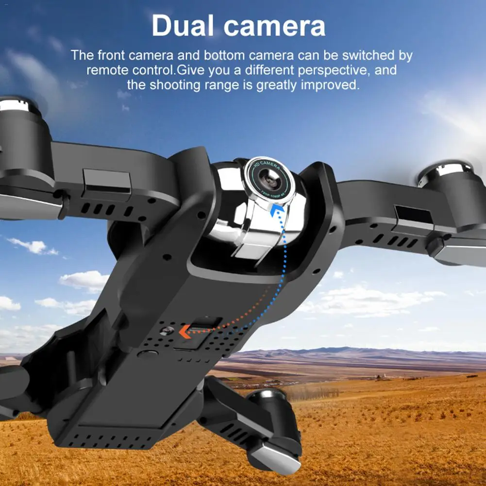 S5 Радиоуправляемый Дрон с 4K HD камерой FPV wifi удержание высоты оптического потока положение Selife Дрон складной Квадрокоптер Мини Маленькие дроны Рождество