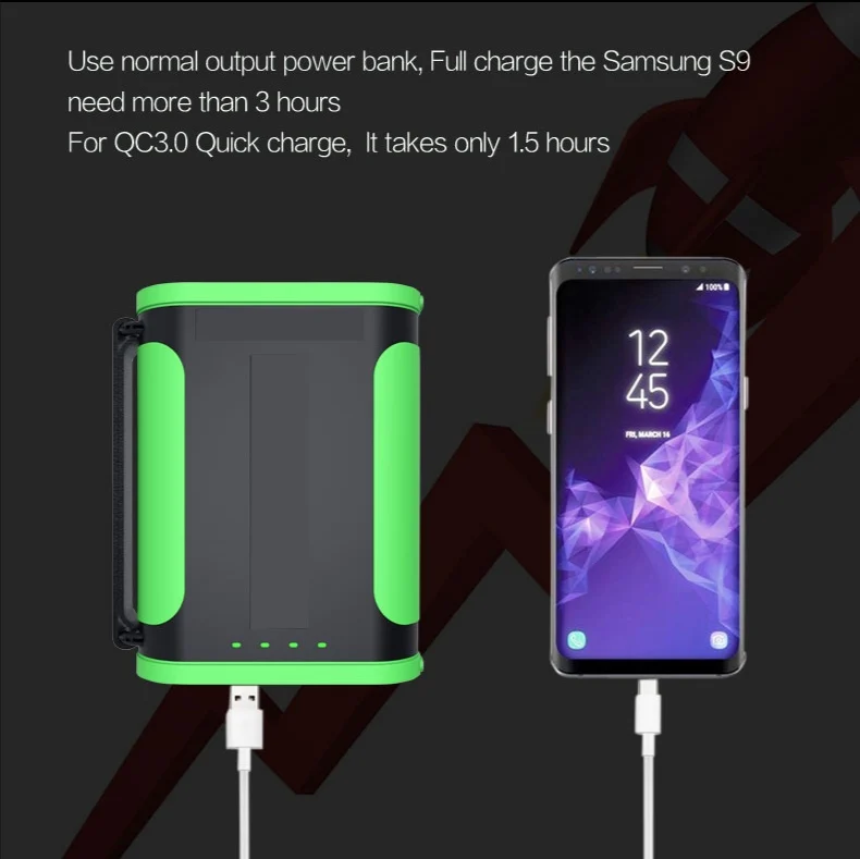 LifePo4 powerbank 96000 mah PD 60W external battery PSE Power Banks pack for cpap vehicle pumps outdoor |
