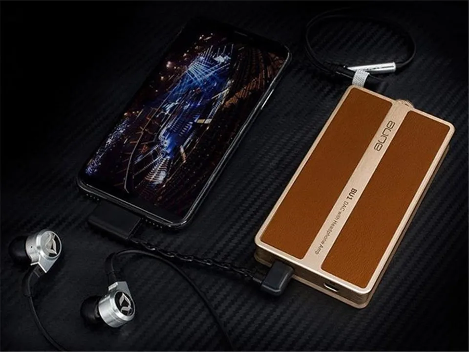 AUNE BU1 DSD512 32 бит/768 k полностью дискретный HiFi портативный тип-c USB ЦАП усилитель для наушников