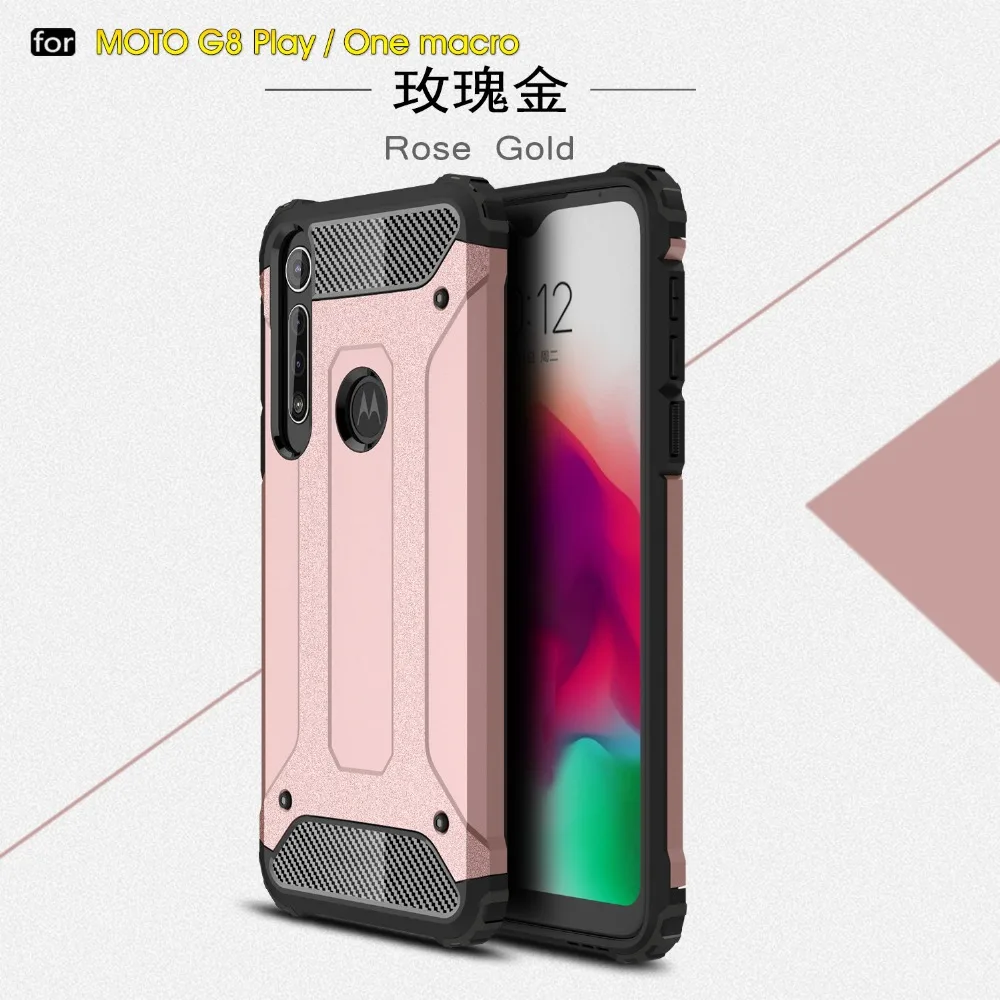 Tigenkey для Motorola Moto G8 Play чехол сверхпрочный защитный противоударный чехол