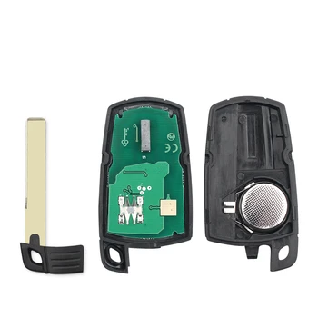 KEYYOU Per BMW E60 E61 E70 E71 E72 E81 E82 E87 E88 Fob PCF7945 Chip KR55WK49123 315MHz/868MHz 3 Bottoni Auto Chiave A Distanza - KEYYOU Per BMW E60 E61 E70 E71 E72 E81 E82 E87 E88 Fob PCF7945 Chip