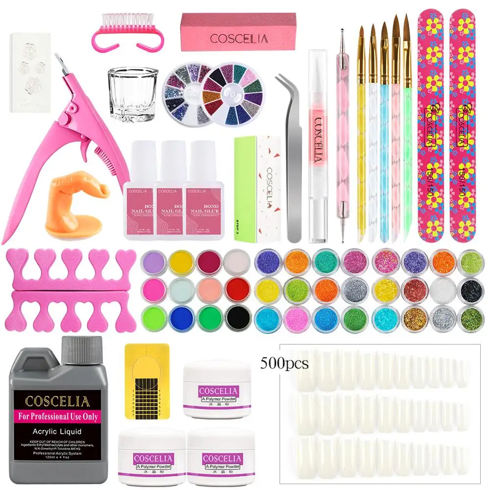 Акриловый порошок для ногтей 78 шт.|powder manicure|nail art kitart kit |