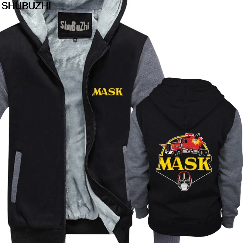 Дропшиппинг M.A.S.K. shubuzhi Мужская толстовка модный стиль Зима хип-хоп хлопок крутые толстые толстовки с длинным рукавом sbz511