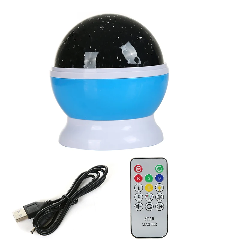 remote control Starlight проектор Moonlight Starlight ночник дистанционное управление Светодиодный Starlight USB спальня вечерние зарядки ночник для Childr - Испускаемый цвет: remote control