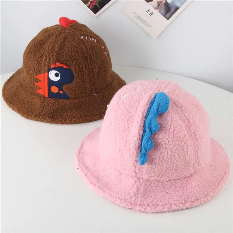 Модная зимняя шапка для детей 2-5 лет, милая меховая шапка-ведро, Детская шапка-ведро, детская осенне-зимняя шапка для детей, теплая шапка