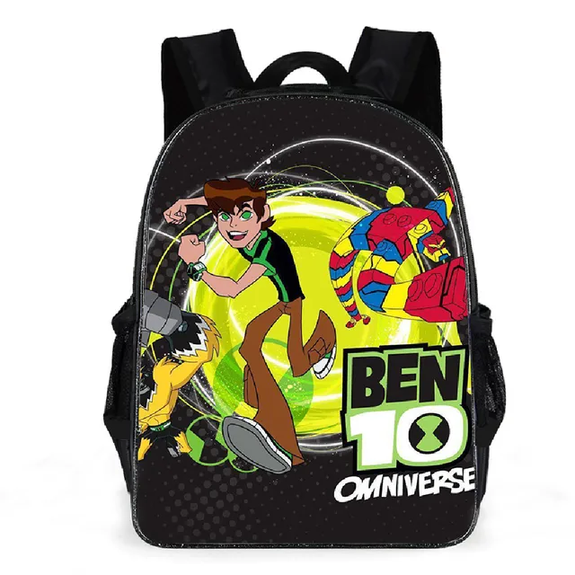 Ben Tennyson mochila escolar para niños, morral con de dibujos animados, para guardería Baga, 10 Omnitrix|Figuras de acción| - AliExpress
