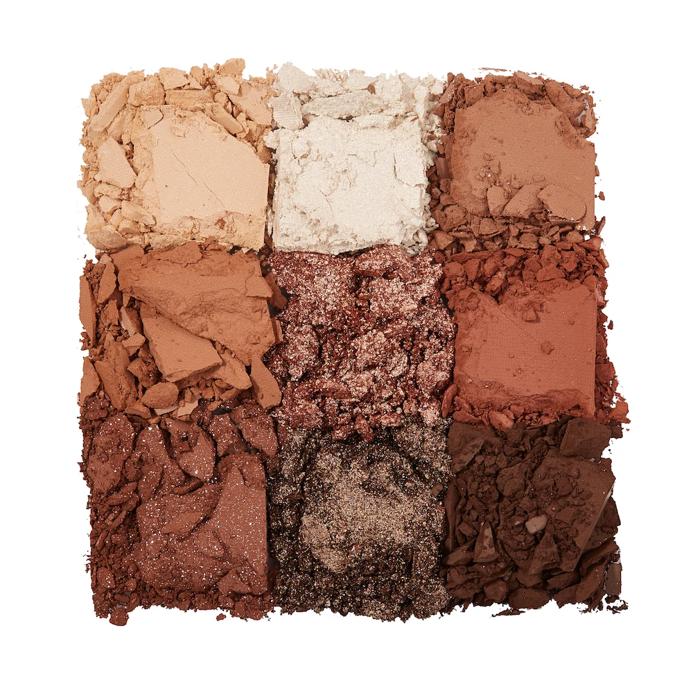 Палетка нюдовых сияющих теней для век водостойкие матовые тени 9 цветов| |