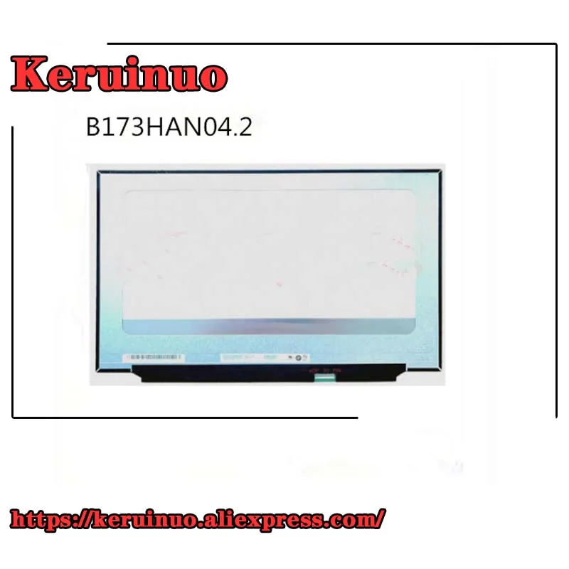  17.3'' FHD 800:1 Contrast Ratio Laptop lcd screen B173HAN04.2 Fit NV173FHM-N32 Without screw holes 