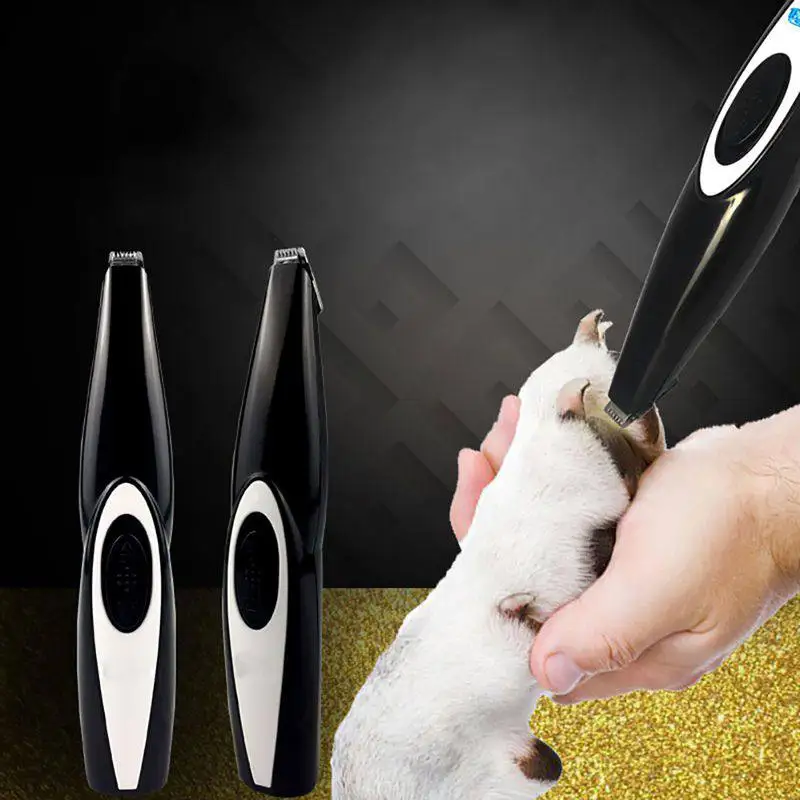 Rechargeable Low-noise Cat Dog Hair Trimmer Electrical Pet Hair Clipper Remover Cutter Grooming Pets Haircut Machine for Dogs