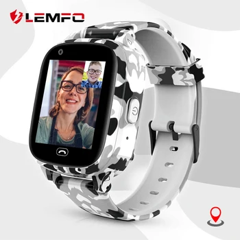 

LEMFO LEC2 Pro 4G Kids Smart Watch GPS Wifi Baby Smartwatch IP67 Waterproof SOS For Children Support Take Video 650Mah Battery