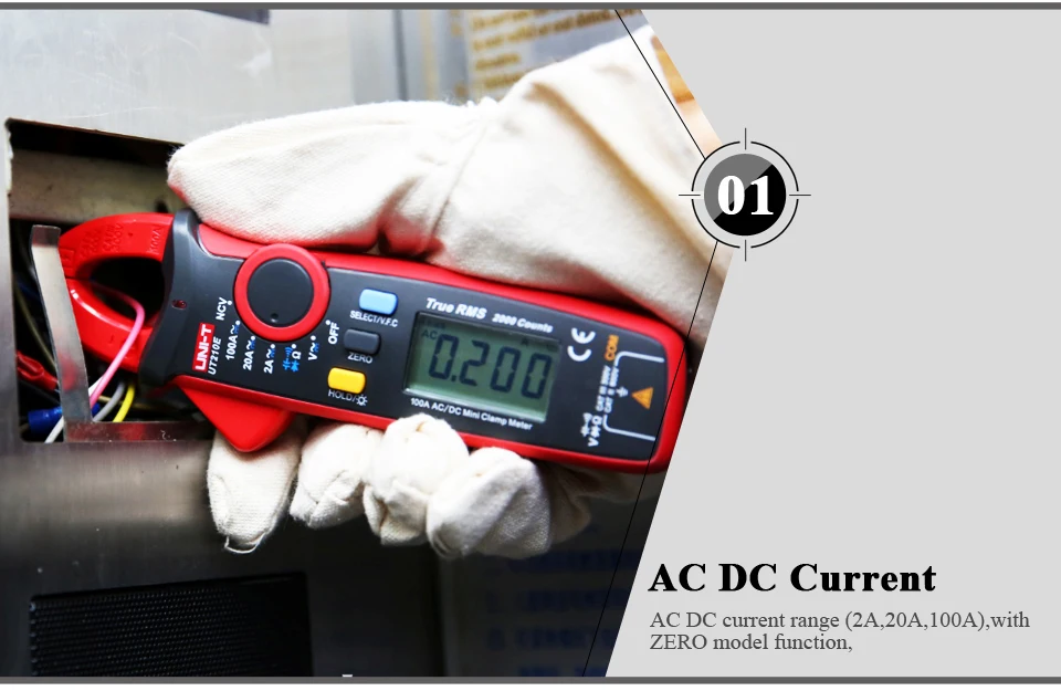 voice volume meter UNI-T UT204 Plus/UT210 Series Clamp Ammeters. Temperature Voltage Tester LCD Digital Current clamp AC/DC NCV True Rms Multimeter loggers tape measure