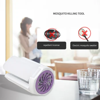 

Bedroom Insects Trap Night Light Pest Control No Radiation Home Living Room Electric UV Led Mosquito Killer Lamp Portable