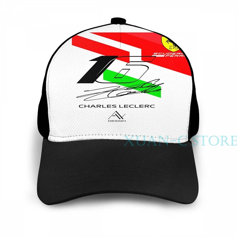 Charles Leclerc баскетбольная кепка мужская и женская модная черная шляпа унисекс с принтом