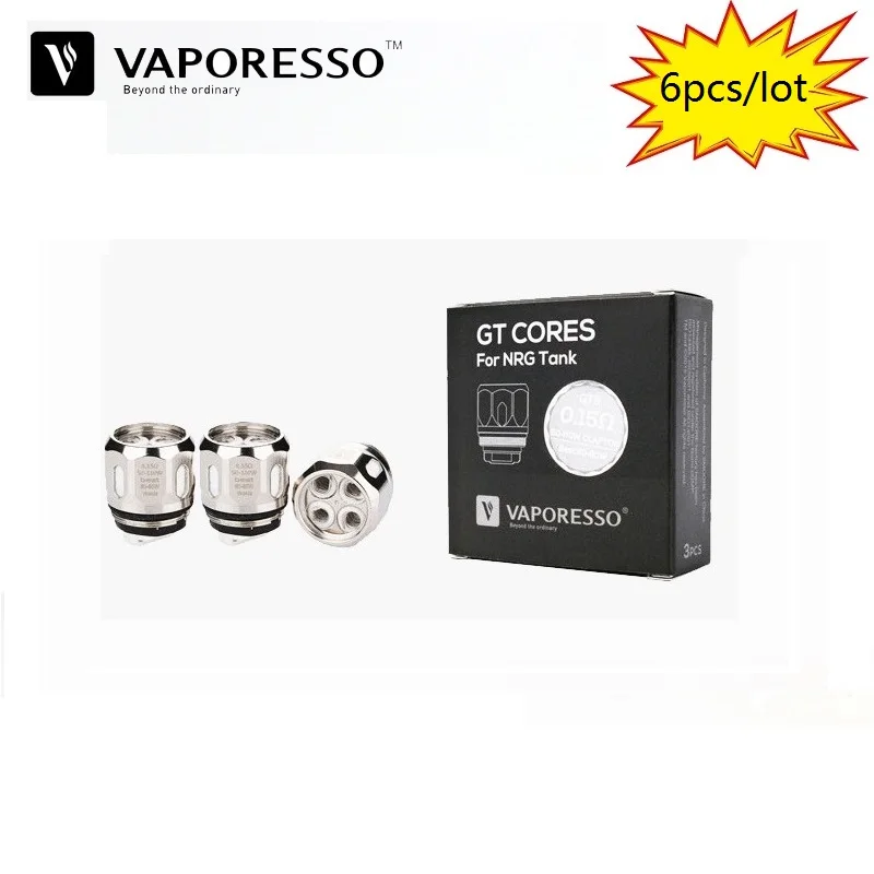 6 шт. Vaporesso GT2 GT4 GT6 GT8 GT CCELL сетчатая катушка сменный сердечник для вейпа подходит Swag