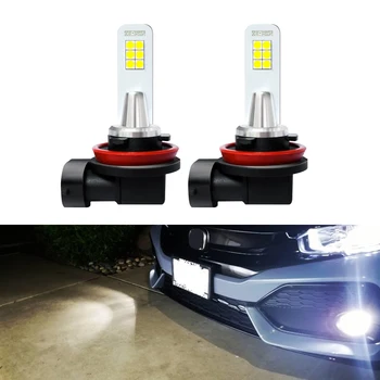 

2Pcs 2000LM 80W H8 H11 LED Fog Lights H7 HB3 HB4 9005 9006 LED Bulb Lamp For Audi Toyota Hyundai Kia Lexus Nissan White 12V 24V