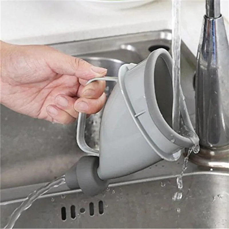  Portable Reusable Camping Car Travel Pee Incontinence Urine Toilet Home Family Urinal Toilet Adult 